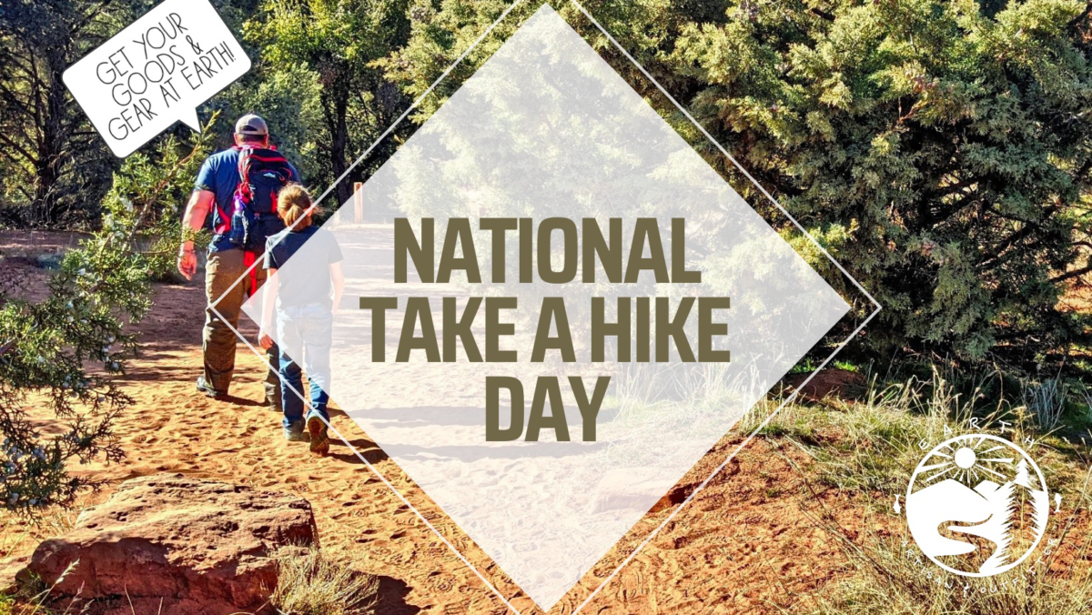 National Take a Hike Day Earth Artisan & Outfitter